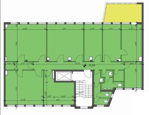 Foto - Büro in Nürnberg 2.375,00 € 228 m²