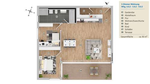 Foto - Wohnung zum Mieten in Langenargen-Bierkeller 1.374,00 € 93.29 m²