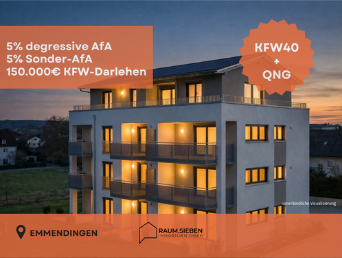 Foto - Wohnung zum Kaufen in Emmendingen 449.500,00 € 75 m²