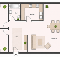 Wohnung zum Mieten in Berlin 1.099,68 € 68.73 m²
