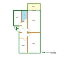 Wohnung zum Kaufen in Berlin - Wilmersdorf 498.000,00 € 70 m²