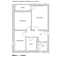 Wohnung zum Mieten in Braunschweig 556,00 € 67.48 m²