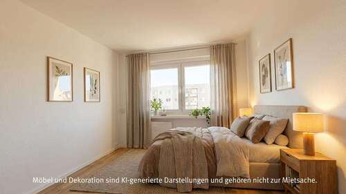 Foto - Wohnung zum Mieten in Halle 412,00 € 57.17 m²
