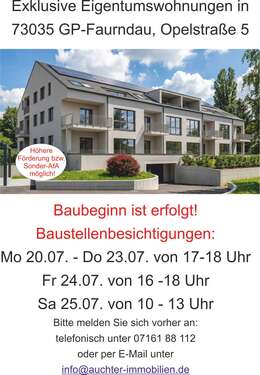 Foto - Wohnung zum Kaufen in Göppingen-Faurndau 665.840,00 € 118.9 m²