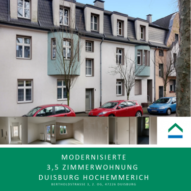 Foto - Wohnung zum Mieten in Duisburg 552,24 € 72 m²