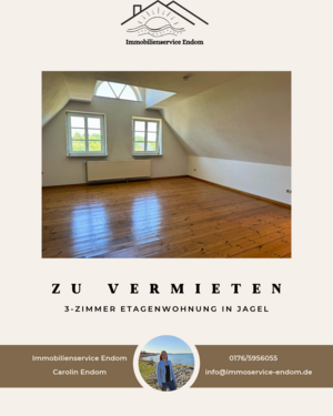 Foto - Wohnung zum Mieten in Jagel 920,00 € 92 m²
