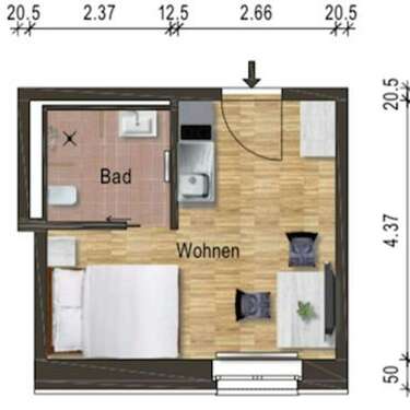 Foto - Wohnen auf Zeit in Berlin 1.290,00 €
