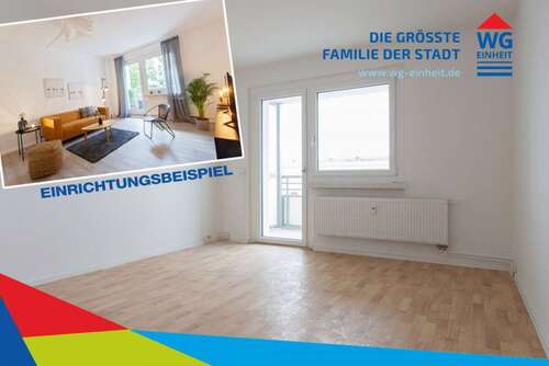 Foto - Wohnung zum Mieten in Chemnitz 309,00 € 57.52 m²