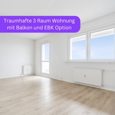 Foto - Wohnung zum Mieten in Halle 475,00 € 60 m²