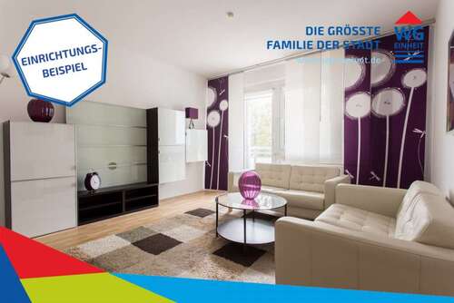 Foto - Wohnung zum Mieten in Chemnitz 309,00 € 57.52 m²