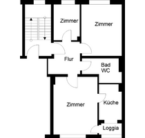 Wohnung zum Mieten in Wuppertal 520,00 € 60.82 m²
