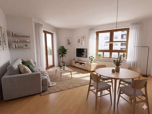 Foto - Wohnung zum Kaufen in Holzgerlingen 215.000,00 € 49.38 m²
