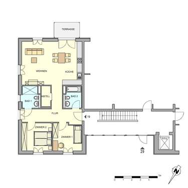 Foto - Wohnung zum Mieten in Weinböhla 1.103,00 € 90 m²