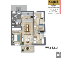 Wohnung zum Kaufen in Hilpoltstein 446.831,00 € 88.2 m²