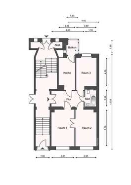 Foto - Wohnung zum Kaufen in Leipzig 183.072,00 € 69 m²