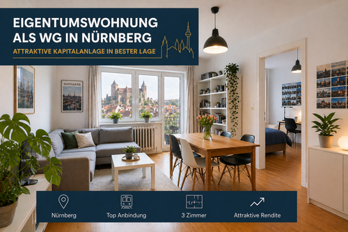 Foto - Wohnung zum Kaufen in Nürnberg 334.444,00 € 67 m²
