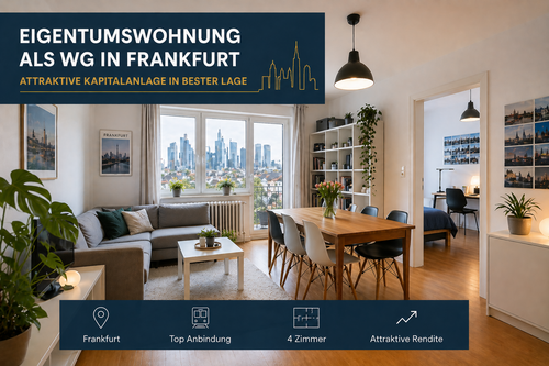 Foto - Wohnung zum Kaufen in Frankfurt am Main 570.690,00 € 63.32 m²