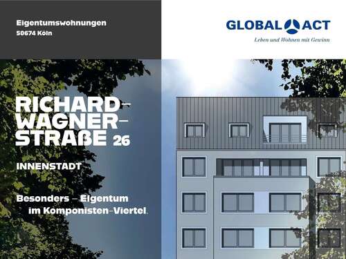 Foto - Wohnung zum Kaufen in Köln 289.000,00 € 41.89 m²
