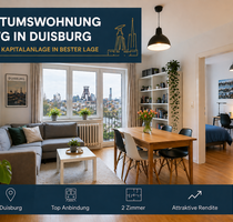 Wohnung zum Kaufen in Duisburg 131.670,00 € 59 m²