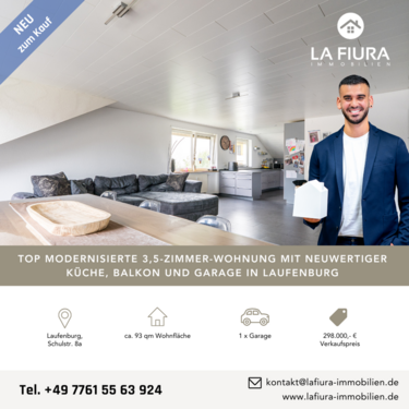 Foto - Wohnung zum Kaufen in Laufenburg 298.000,00 € 93.43 m²