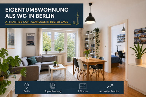 Foto - Wohnung zum Kaufen in Berlin 215.000,00 € 28 m²