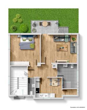 Foto - Wohnung zum Mieten in Reutlingen 920,00 € 61 m²