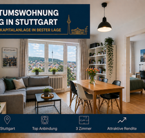 Wohnung zum Kaufen in Stuttgart 399.000,00 € 62.99 m²
