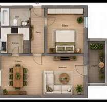 Wohnung zum Kaufen in Gerolzhofen 188.000,00 € 60 m²