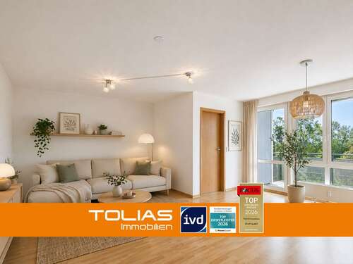 Foto - Wohnung zum Kaufen in Waiblingen 207.500,00 € 53.54 m²