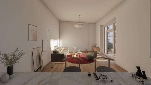 Foto - Wohnung zum Kaufen in Düsseldorf 529.000,00 € 73.43 m²