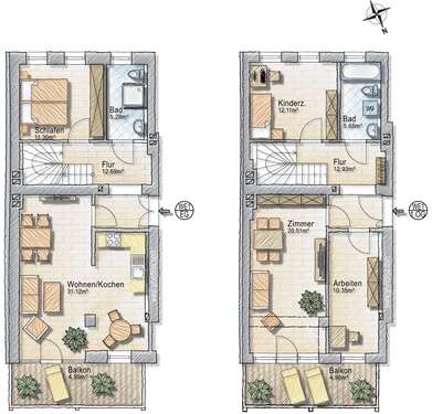 Foto - Wohnung zum Mieten in Görlitz 1.223,00 € 128.74 m²