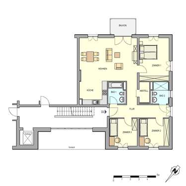 Foto - Wohnung zum Mieten in Weinböhla 1.392,00 € 116 m²