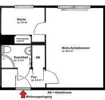 Wohnung zum Kaufen in Ammersbek-Lottbek 114.000,00 € 34.22 m²