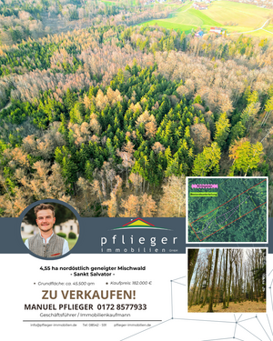 Foto - Grundstück in Bad Griesbach 182.000,00 € 45500 m²