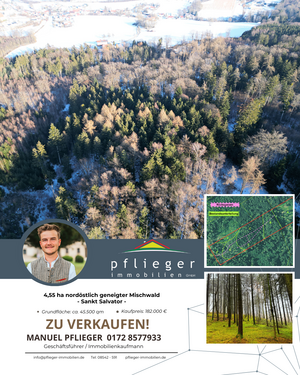 Foto - Grundstück in Bad Griesbach 182.000,00 € 45500 m²