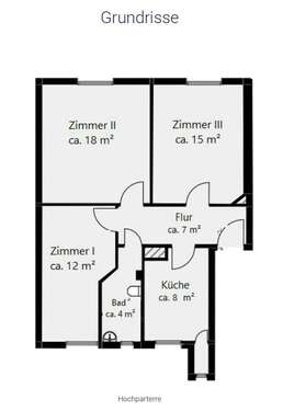 Foto - WG-Zimmer in Frankfurt am Main 750,00 € 18 m²