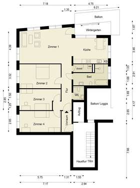 Foto - Wohnung zum Kaufen in Berlin 1.024.500,00 € 132.1 m²