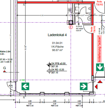 Foto - Einzelhandel in Warstein 1.287,00 € 90 m²