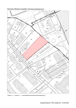 Foto - Grundstück in Berlin 990.000,00 € 1639 m²