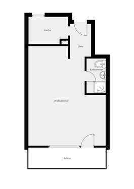 Foto - Wohnung zum Mieten in Bad Breisig 400,00 € 36 m²