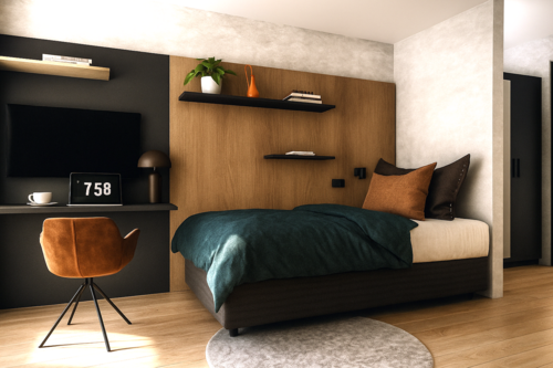 Foto - Wohnung zum Mieten in Nürnberg 1.270,00 € 25 m²
