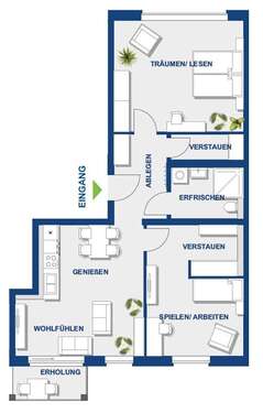 Foto - Wohnung zum Kaufen in Berlin 609.000,00 € 81 m²