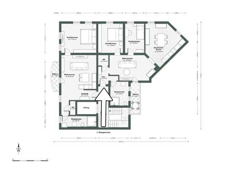 Foto - Wohnung zum Kaufen in Nürnberg 397.000,00 € 83 m²