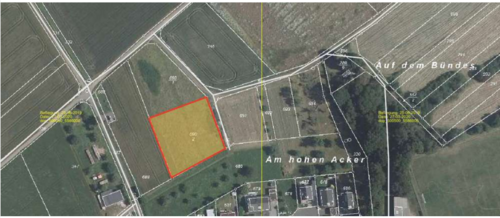 Foto - Grundstück zu verkaufen in Nidda 19.000,00 € 2100 m²