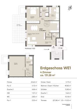 Foto - Wohnung zum Kaufen in Kelkheim 899.000,00 € 131.28 m²
