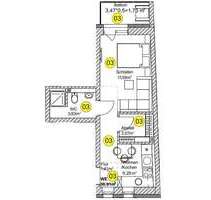Wohnung zum Kaufen in Fridingen an der Donau 104.000,00 € 30.91 m²