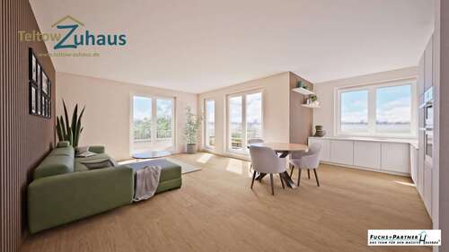 Foto - Wohnung zum Kaufen in Teltow 663.000,00 € 113.09 m²