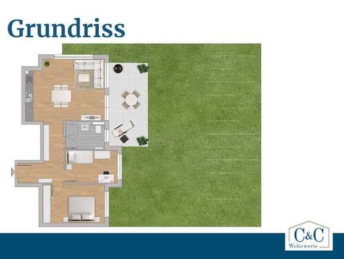 Foto - Wohnung zum Kaufen in Schwaikheim 497.000,00 € 78 m²
