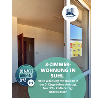 Wohnung zum Mieten in Suhl 320,00 € 59.1 m²