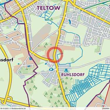 Foto - Grundstück zu verkaufen in Teltow 419.000,00 € 597 m²